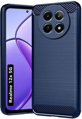 Nainz Back Cover for Realme 12x 5G (Blue, Shock Proof, Pack of: 1) Nainz Back Cover for Realme 12x 5G (Blue, Shock Proof, Pack of: 1)