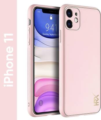 HRX Back Cover for Apple iPhone 11 (Pink, Electroplated, Silicon) HRX Back Cover for Apple iPhone 11 (Pink, Electroplated, Silicon)