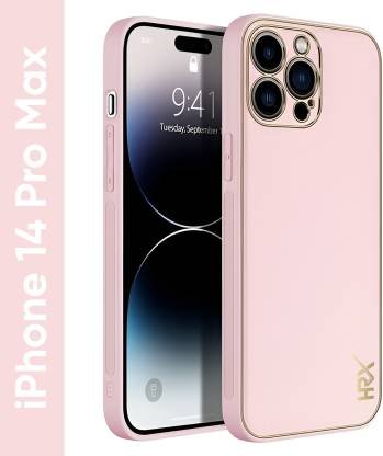 HRX Back Cover for Apple iPhone 14 Pro Max (Pink, Electroplated, Silicon) HRX Back Cover for Apple iPhone 14 Pro Max (Pink, Electroplated, Silicon)