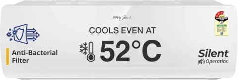 Whirlpool 1.5 Ton 3 Star, Magicool Inverter Split AC (MAGICOOL 15T 3S INV CNV S5K2PP0, HD Filter White)