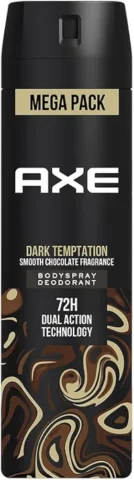 Axe Dark Temptation Long Lasting Deodorant Bodyspray for Men 215 ml