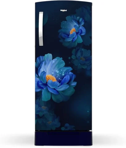 Whirlpool 207 L 5 Star Icemagic Pro Inverter Direct-Cool Single Door Refrigerator (230 IMPRO ROY 5S INV SAPPHIRE PEONY-Y, Blue, 2026 Model)