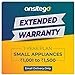 Onsitego 1 Year Extended Warranty for Small Home & Kitchen Appliances from Rs. 1001-1500
