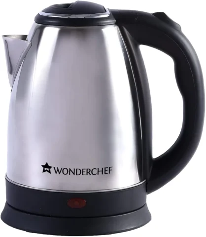 Wonderchef Crescent Electric Kettle 1800W with Stainless Steel Interior