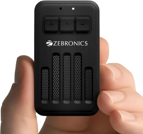 ZEBRONICS Clipper, 4 Watts, Portable Speaker (Black)
