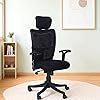 NGFC Mesh Mid Back Ergonomic Work from Home Office Desk Chair, Study Chair, Grey & White)