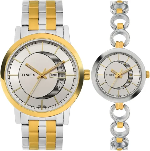 TIMEX Classics Analog Watch for Unisex with Round Dial & Water Resistant Unisex Wrist Watches