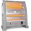 Homly Ritz 800 Watts Halogen Room Heater with Dual Heating Tubes
