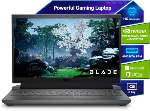 Dell G Series, 13th Gen Intel Core i5-13450HX, Gaming Laptop