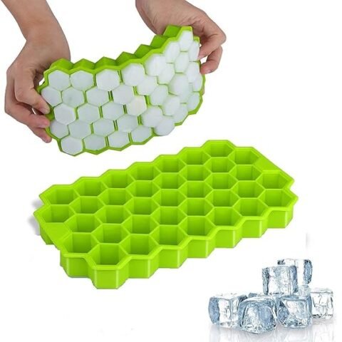Silicone Hexagon Ice Cube Tray