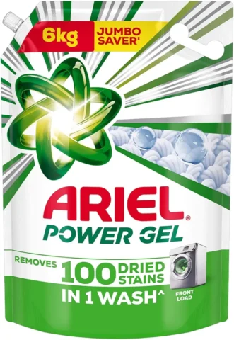 Ariel Power Gel Liquid Detergent for Front Load – 6kg