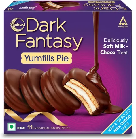 Sunfeast Dark Fantasy Yumfills Whoopie Pie, Chocolate Chip, 253g