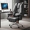 Da URBAN Barfi Leatherette Visitor/Study/Office Chair with Arms (Black)