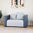 @home By Nilkamal Corbin 2 Seater Sofa (Grey)